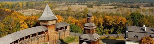 Slavic Ukraine Castle town