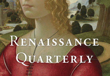 Renaissance Quarterly Fall 2023 Issue 3 Cover