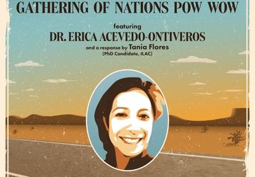 Event poster for the Stanford University event on December 1, 2022 featuring Erica Acevedo-Ontiveros.